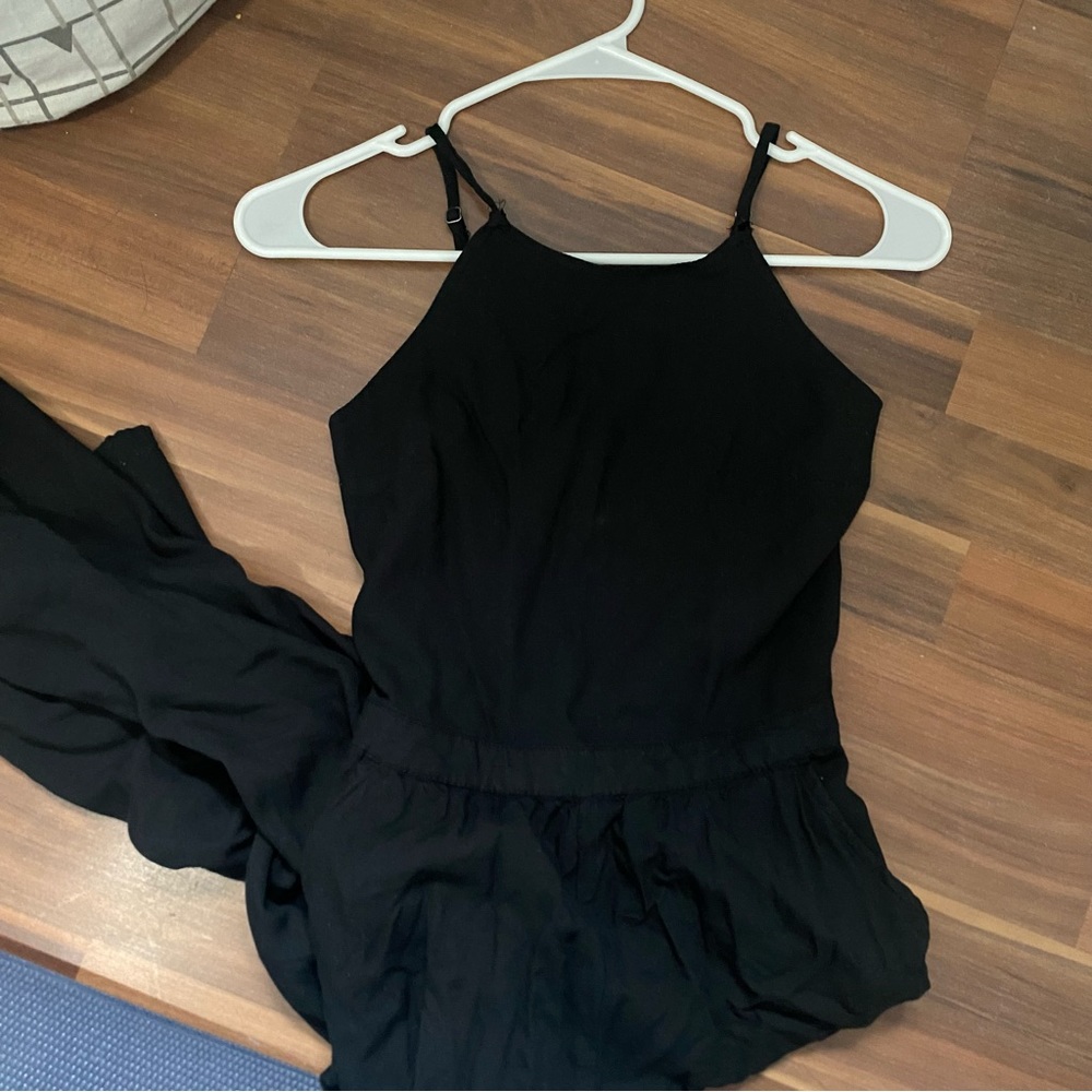Black adjustable jumpsuit